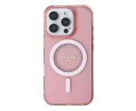GUESS IML Rhinestones do iPhone 16 Pro Max różowy - 1278295 - zdjęcie 1